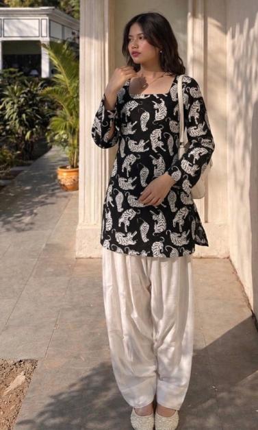 Janni premium cotton cord set kurti